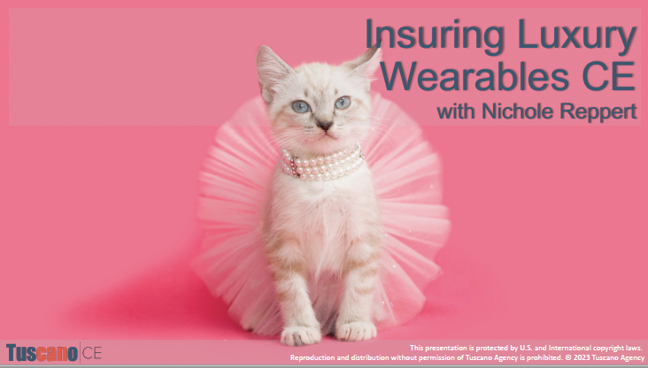 Insuring Luxury Wearables CE